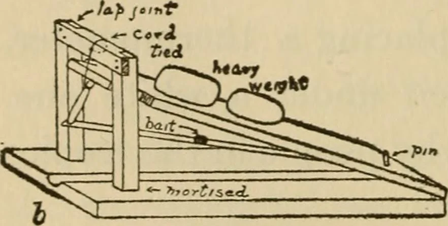 An illustration from Carpentry and woodwork, 1911, leaf 485