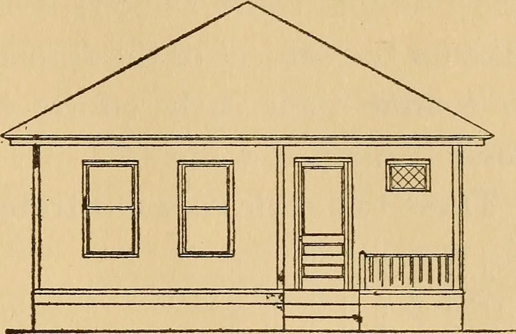 An illustration from Carpentry and woodwork, 1911, leaf 496
