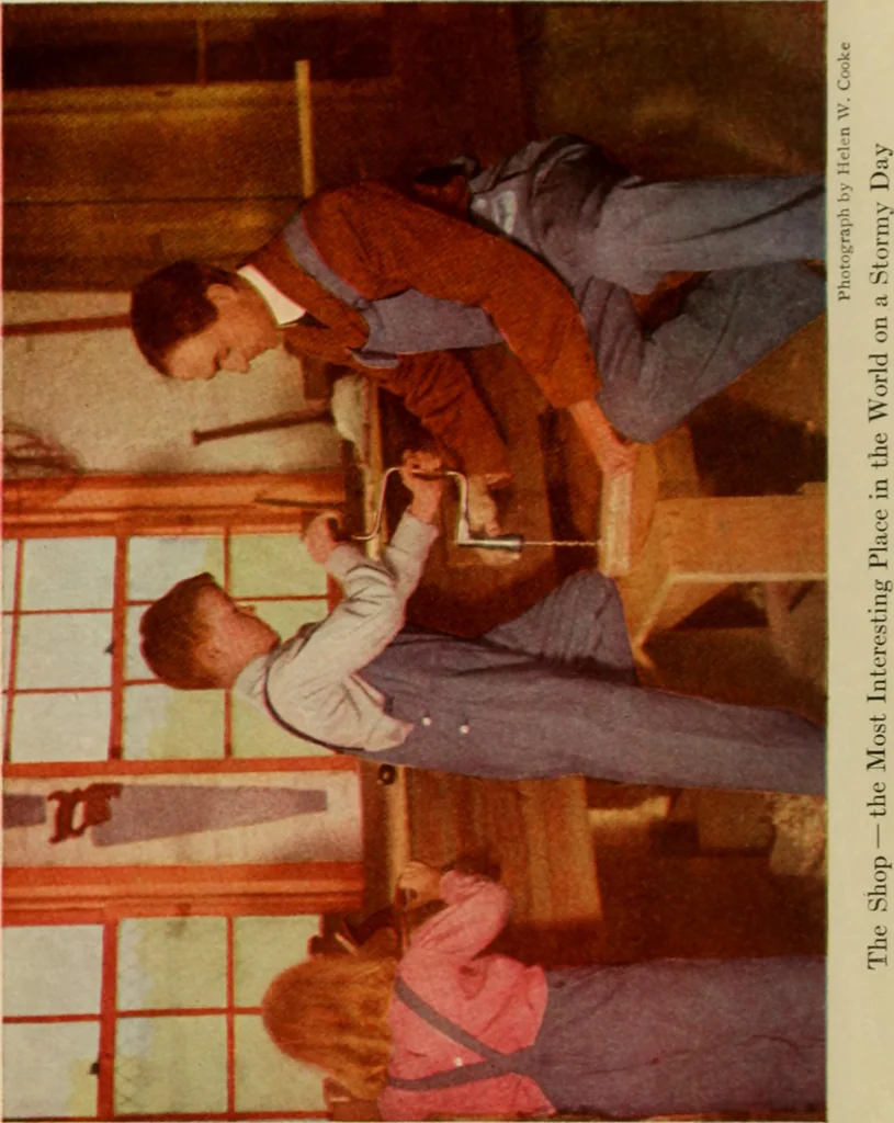 An illustration from Carpentry and woodwork, 1911, leaf 7