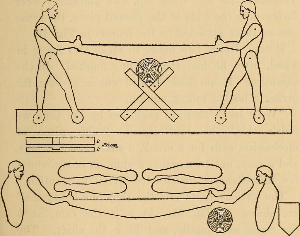 An illustration from Carpentry and woodwork, 1911, leaf 70