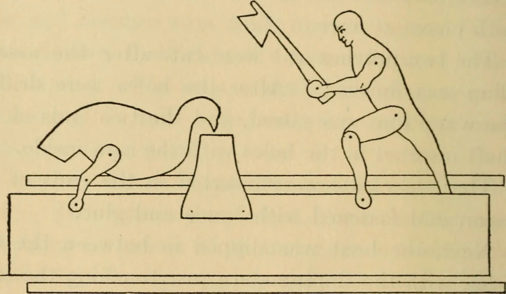 An illustration from Carpentry and woodwork, 1911, leaf 75