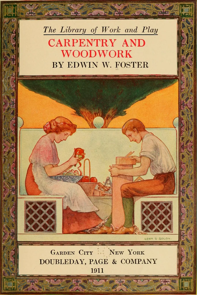 An illustration from Carpentry and woodwork, 1911, leaf 8