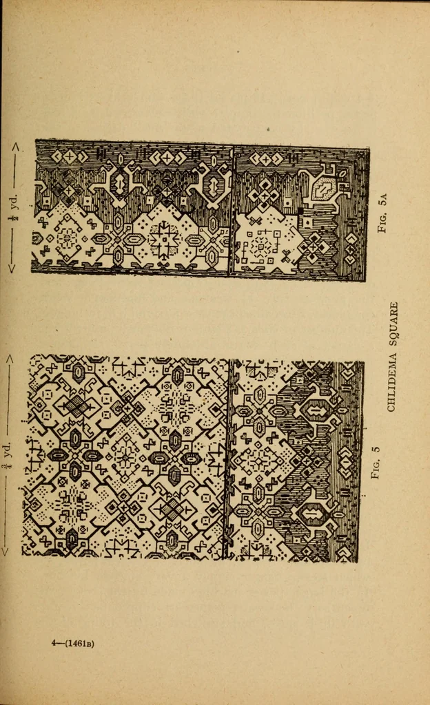 An illustration from Carpets, 1919, leaf 55