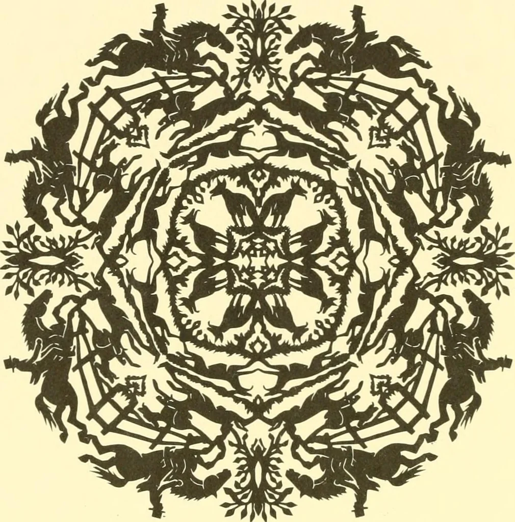 An illustration from Carriages & coaches : their history & their evolution, 1912, leaf 1