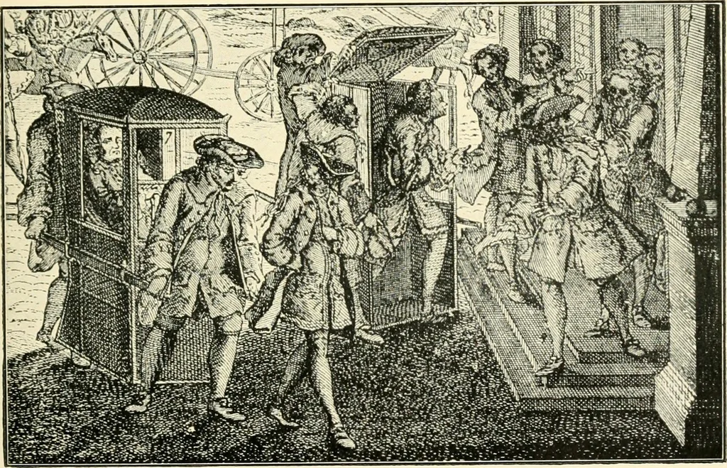 An illustration from Carriages & coaches : their history & their evolution, 1912, leaf 122
