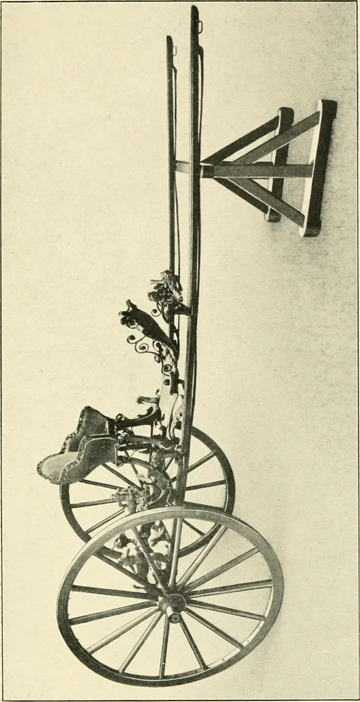 An illustration from Carriages & coaches : their history & their evolution, 1912, leaf 166