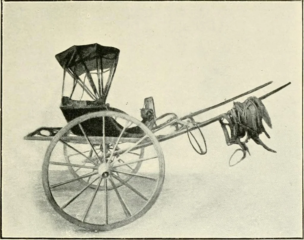 An illustration from Carriages & coaches : their history & their evolution, 1912, leaf 264