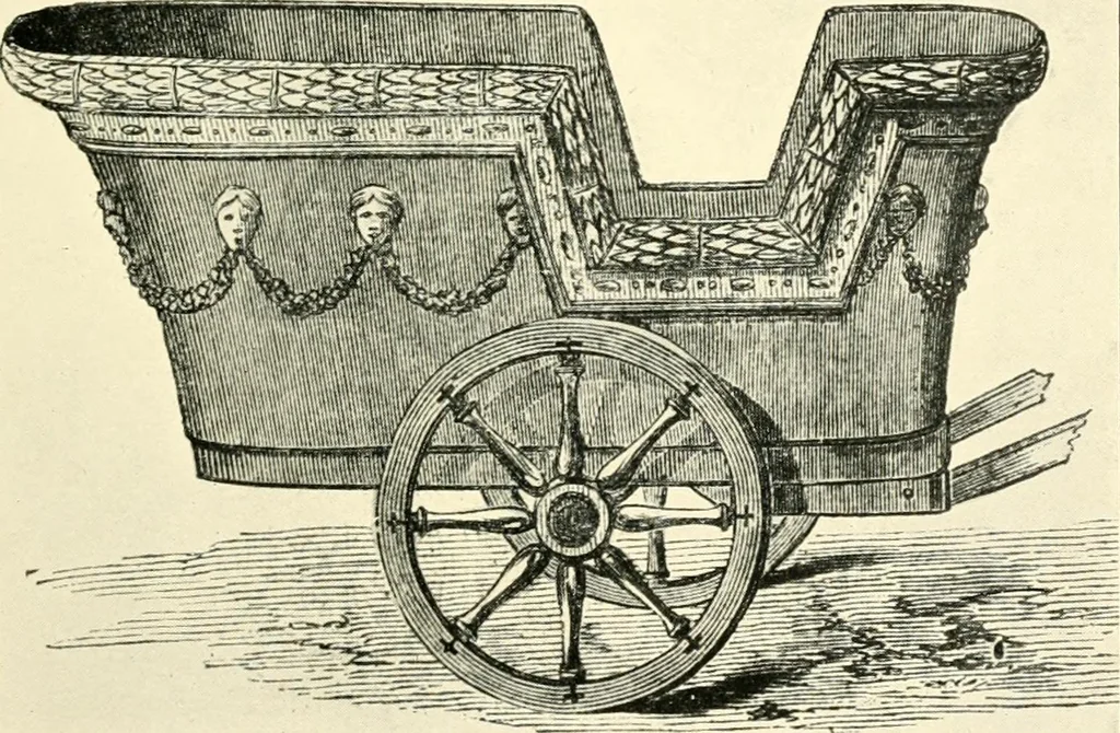 An illustration from Carriages & coaches : their history & their evolution, 1912, leaf 42