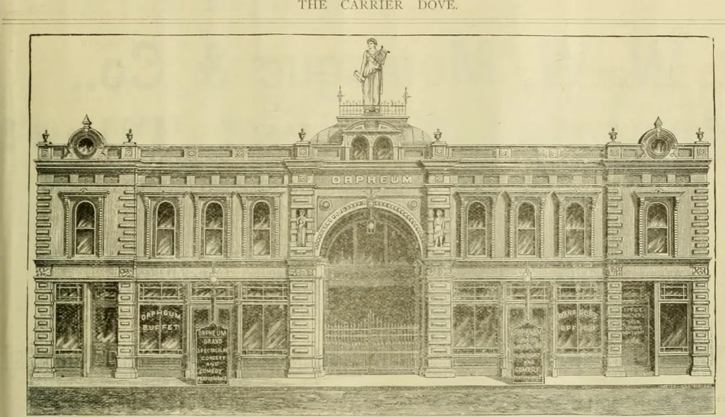 An illustration from The Carrier dove, 1884, leaf 172