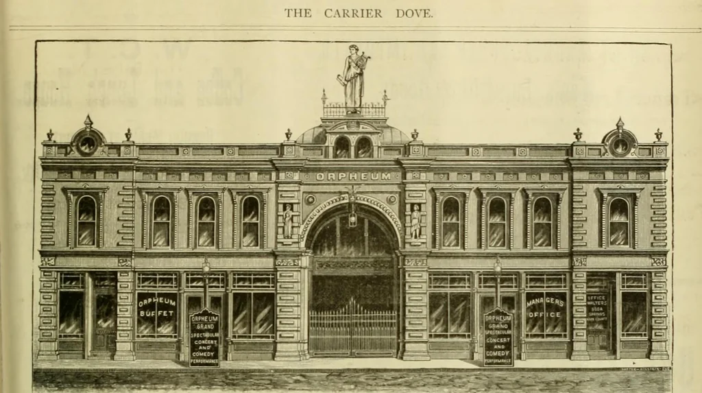 An illustration from The Carrier dove, 1884, leaf 290