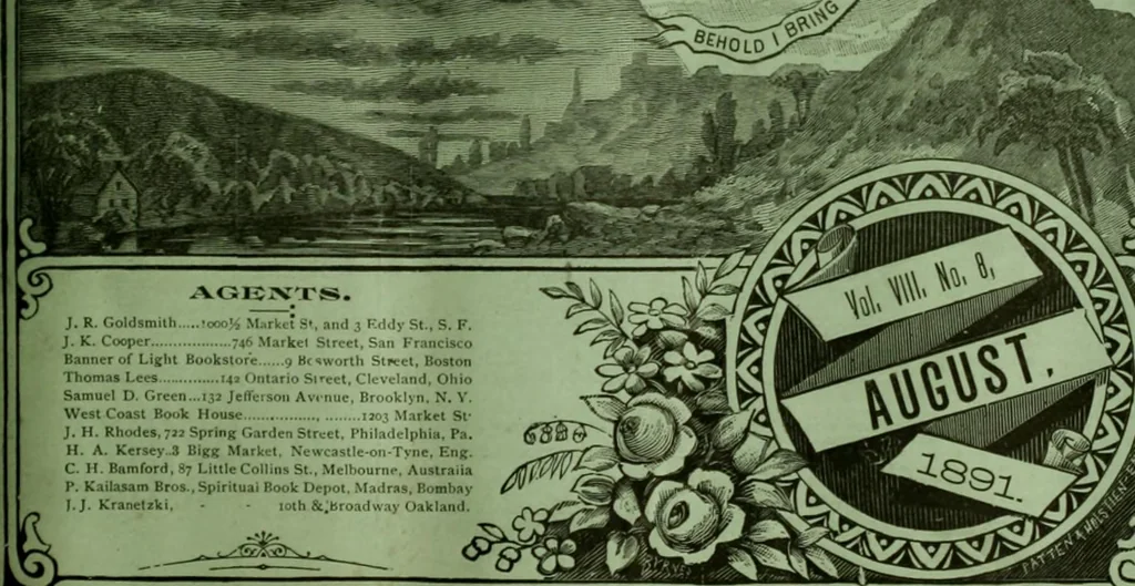 An illustration from The Carrier dove, 1884, leaf 442