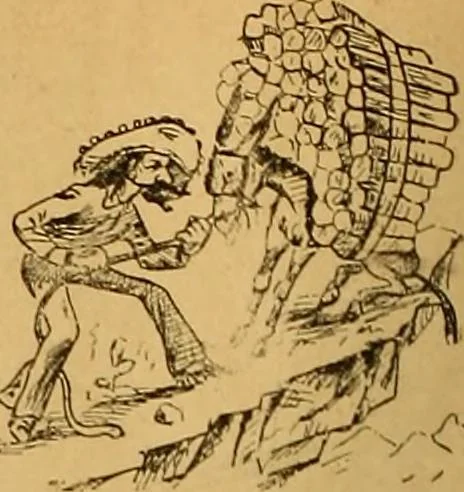 An illustration from The Carrier dove, 1884, leaf 481