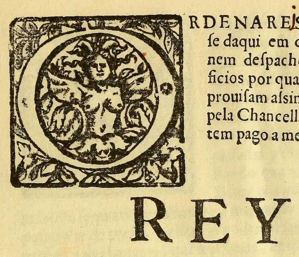 An illustration from Cartas, 1632, leaf 23
