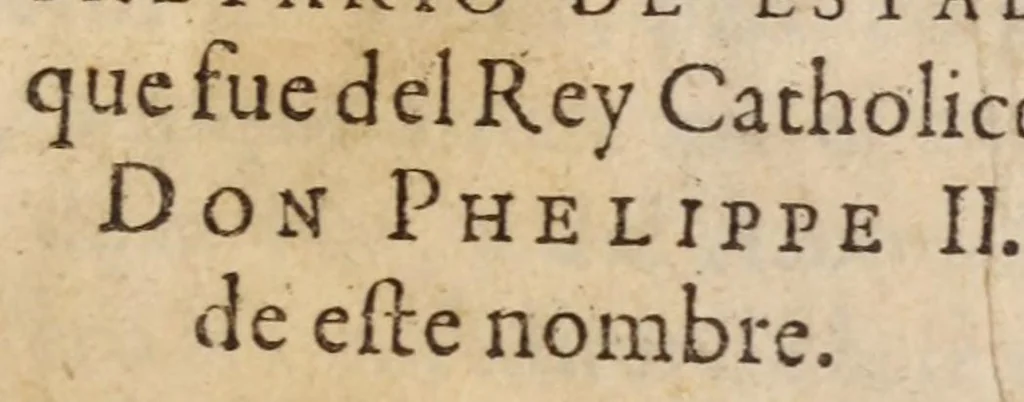 An illustration from Cartas de Antonio Perez secretario de estado, que fue del rey catholico don Phelippe II de este nombre : Para diuersas personas despues de su salida de España, 1600, leaf 3