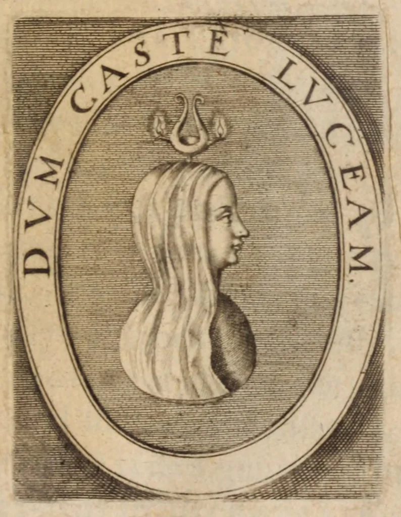 An illustration from Cartas de Antonio Perez secretario de estado, que fue del rey catholico don Phelippe II de este nombre : Para diuersas personas despues de su salida de España, 1600, leaf 3