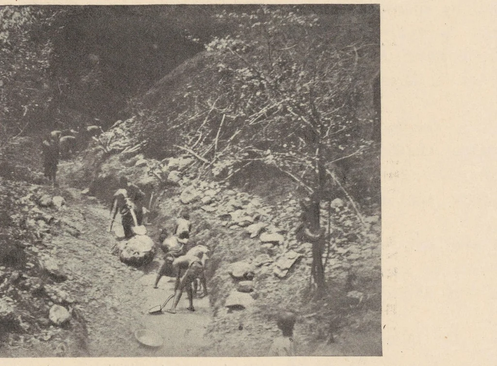 An illustration from Carte géologique du Katanga et notes descriptives, 1908, leaf 59