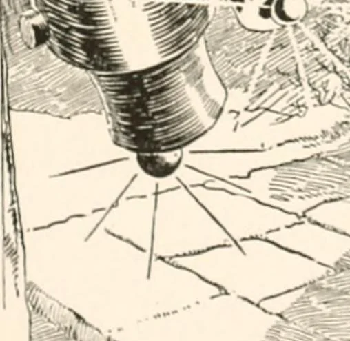 An illustration from Cartoons by Bradley, cartoonist of the Chicago Daily News;, 1917, leaf 48