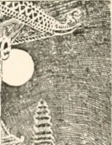 An illustration from Cartoons by Bradley, cartoonist of the Chicago Daily News;, 1917, leaf 48