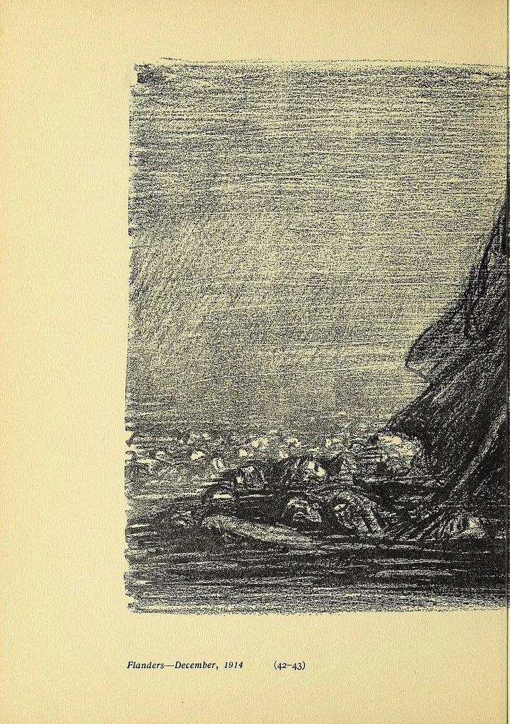 An illustration from Cartoons on the war, 1915, leaf 48