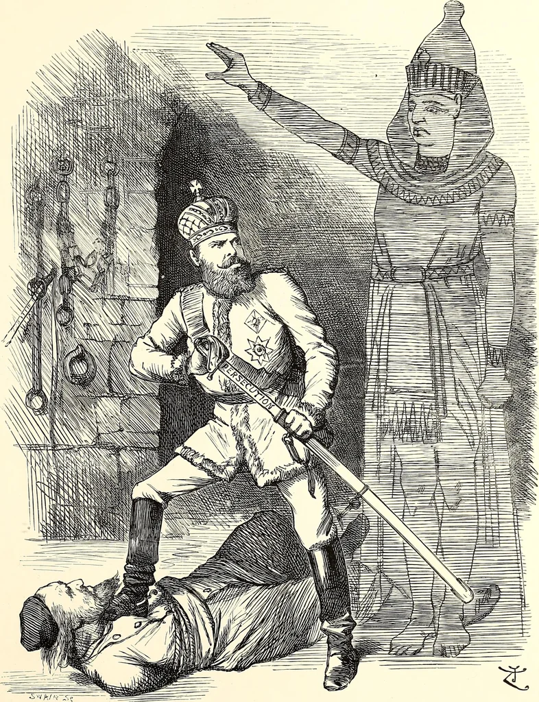 An illustration from Cartoons : Selected from the pages of "Punch", 1901, leaf 102