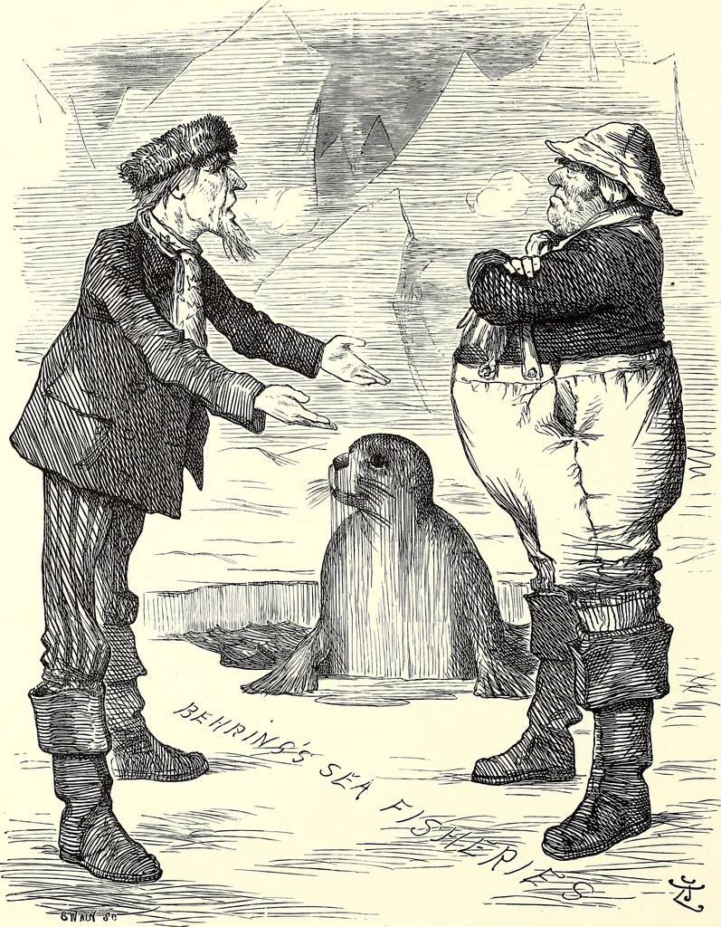 An illustration from Cartoons : Selected from the pages of "Punch", 1901, leaf 107