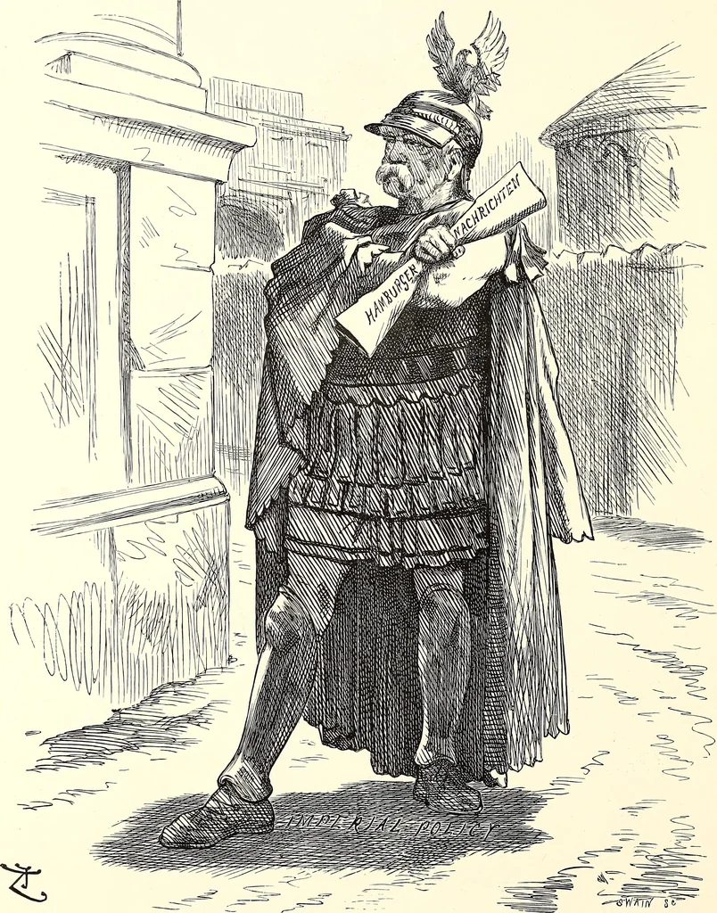 An illustration from Cartoons : Selected from the pages of "Punch", 1901, leaf 109