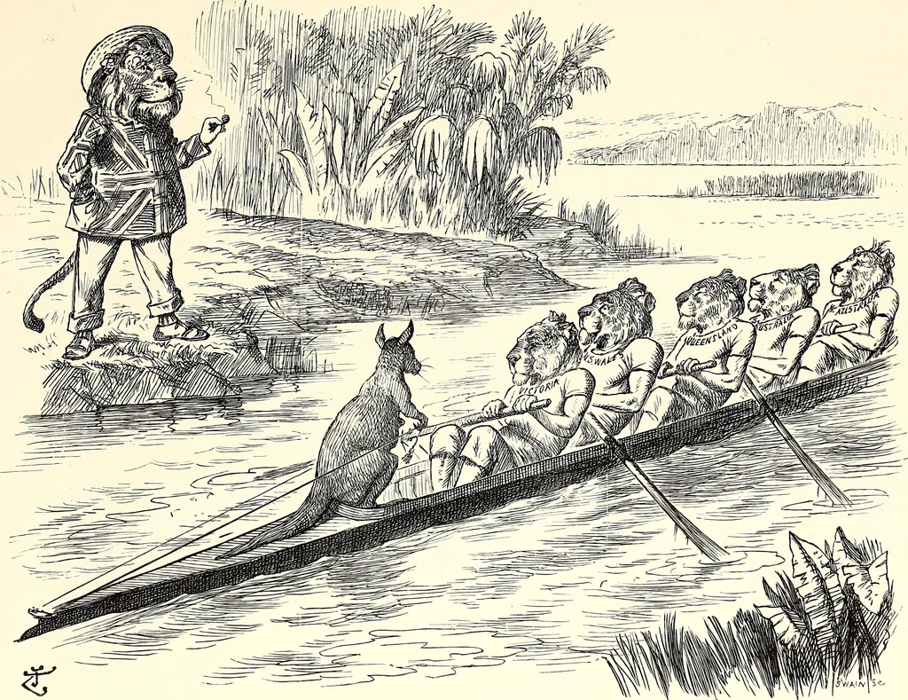 An illustration from Cartoons : Selected from the pages of "Punch", 1901, leaf 110