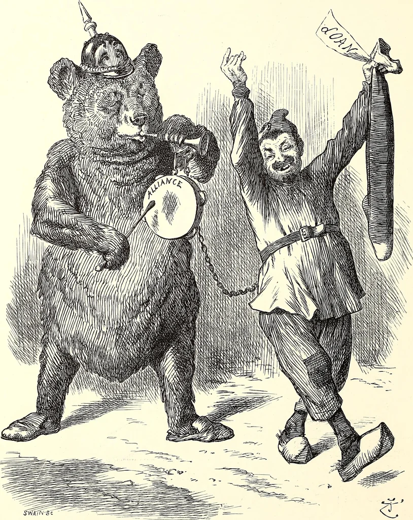 An illustration from Cartoons : Selected from the pages of "Punch", 1901, leaf 113
