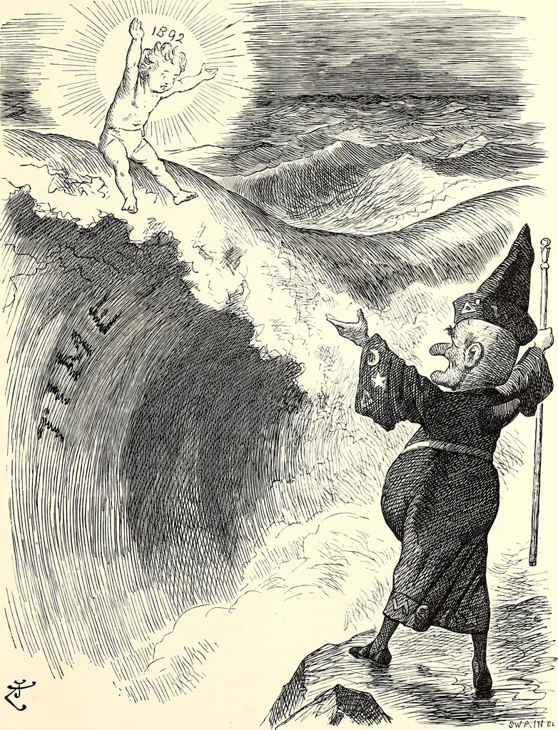 An illustration from Cartoons : Selected from the pages of "Punch", 1901, leaf 116