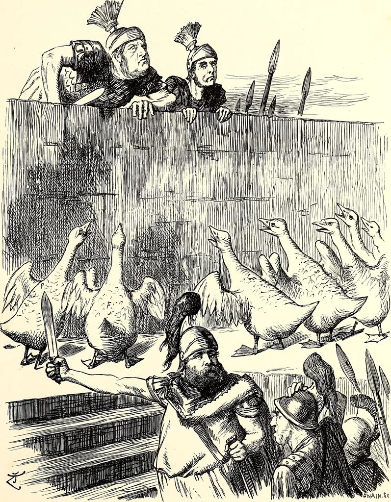 An illustration from Cartoons : Selected from the pages of "Punch", 1901, leaf 118