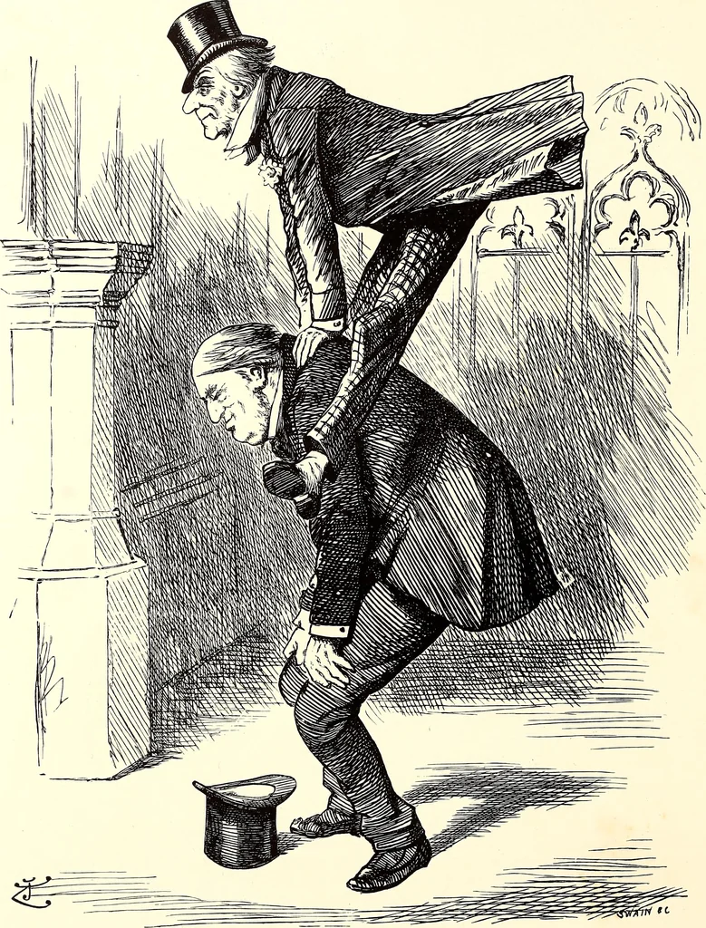 An illustration from Cartoons : Selected from the pages of "Punch", 1901, leaf 121