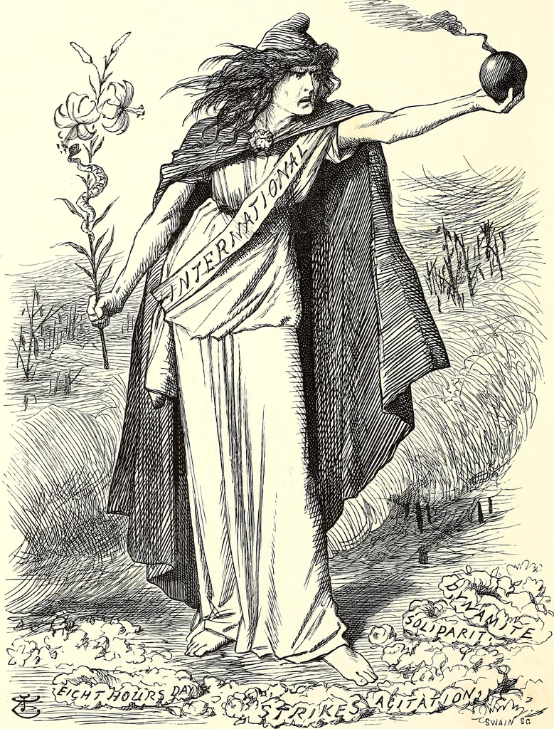 An illustration from Cartoons : Selected from the pages of "Punch", 1901, leaf 123