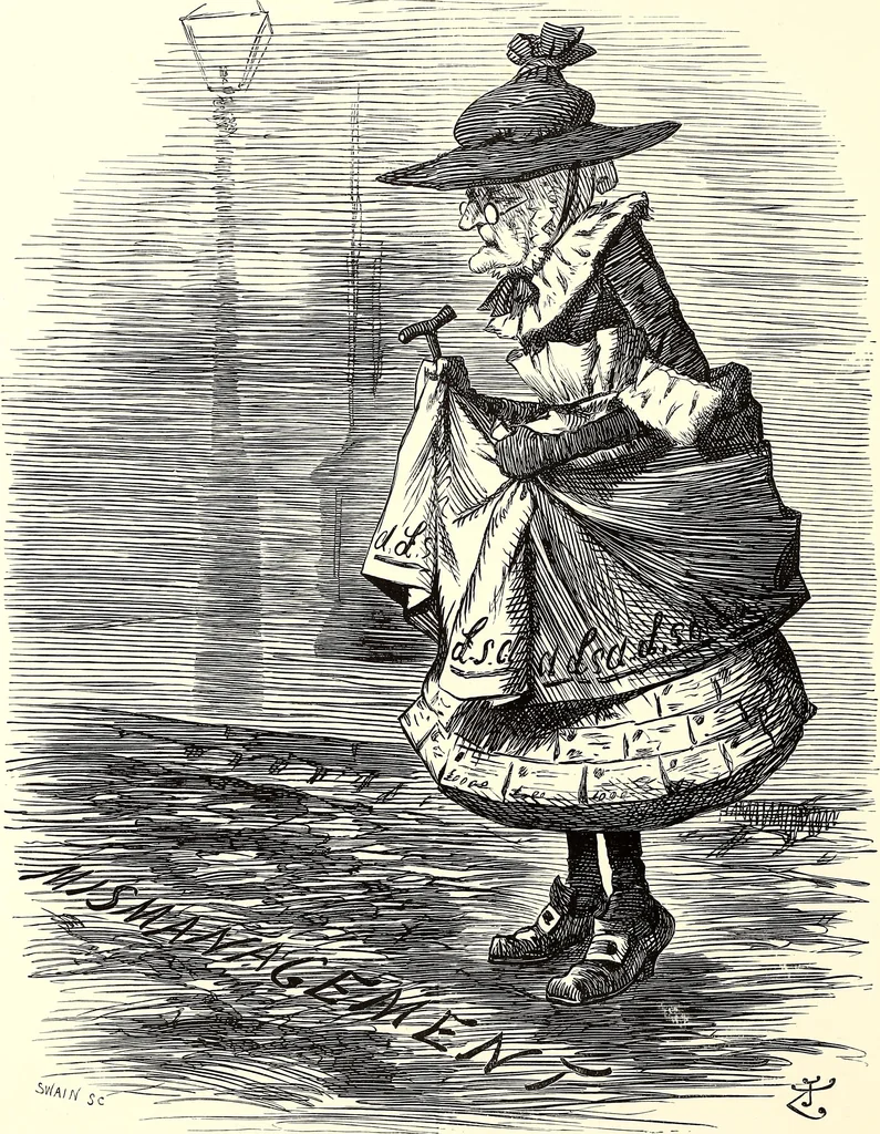 An illustration from Cartoons : Selected from the pages of "Punch", 1901, leaf 133