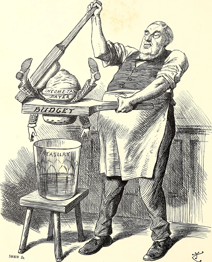 An illustration from Cartoons : Selected from the pages of "Punch", 1901, leaf 137