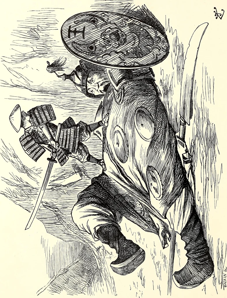 An illustration from Cartoons : Selected from the pages of "Punch", 1901, leaf 139