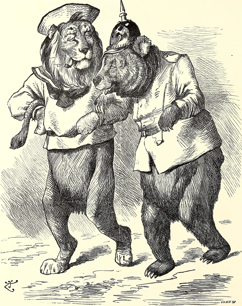 An illustration from Cartoons : Selected from the pages of "Punch", 1901, leaf 141