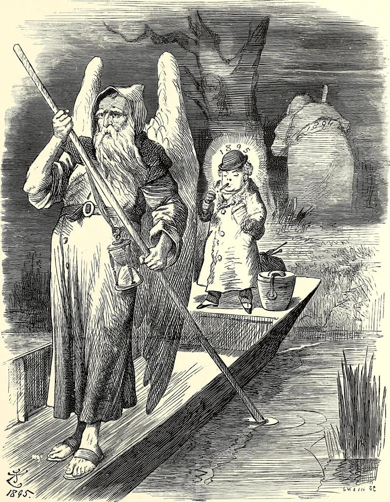 An illustration from Cartoons : Selected from the pages of "Punch", 1901, leaf 142
