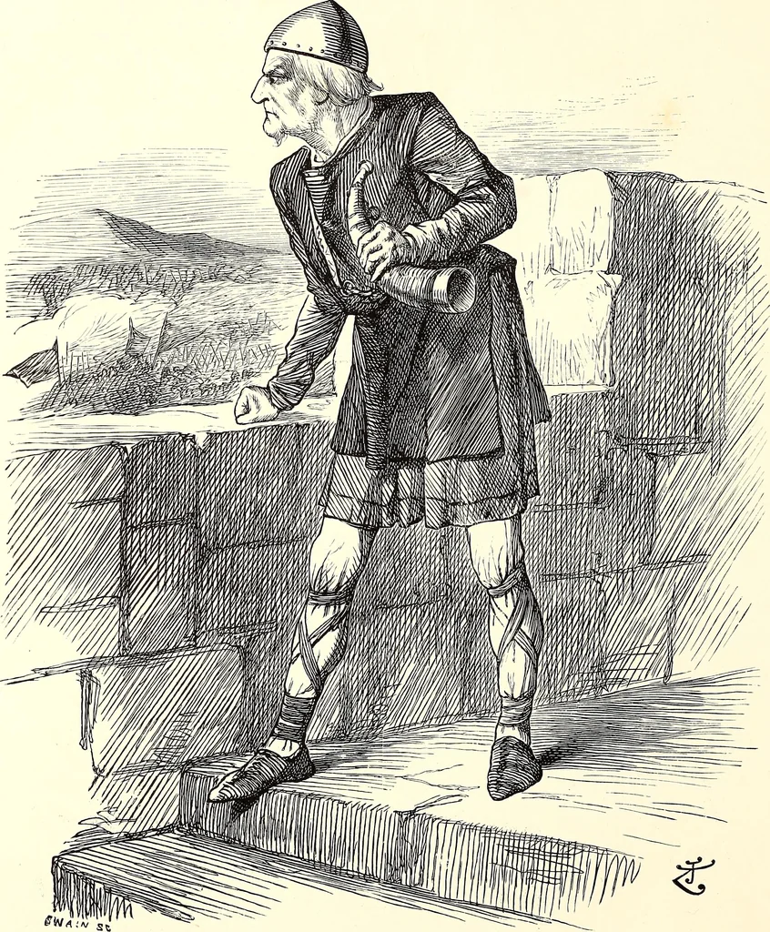 An illustration from Cartoons : Selected from the pages of "Punch", 1901, leaf 149