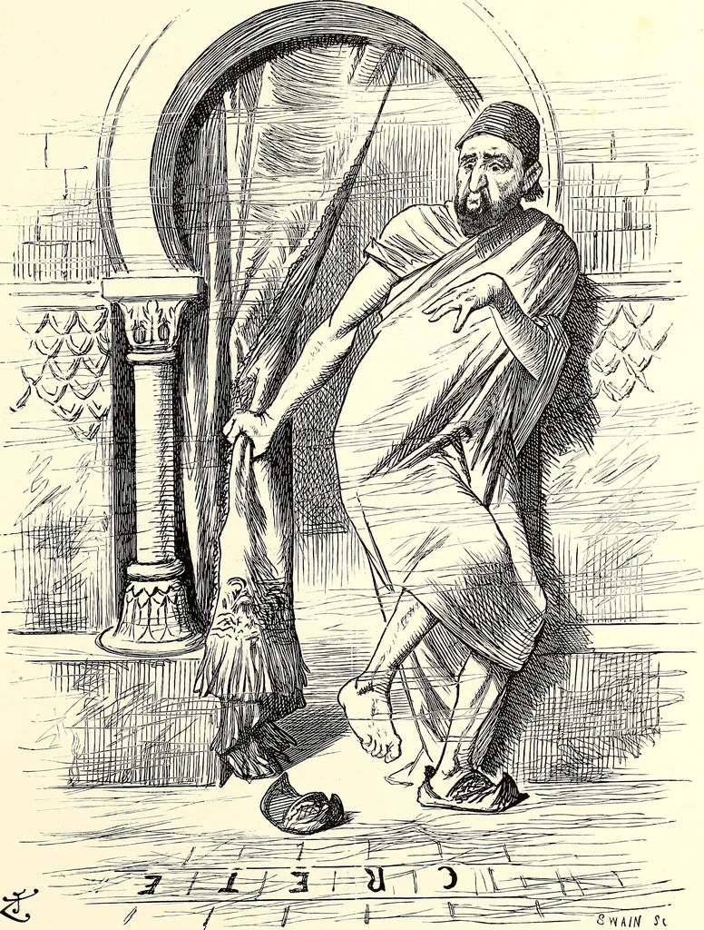 An illustration from Cartoons : Selected from the pages of "Punch", 1901, leaf 154