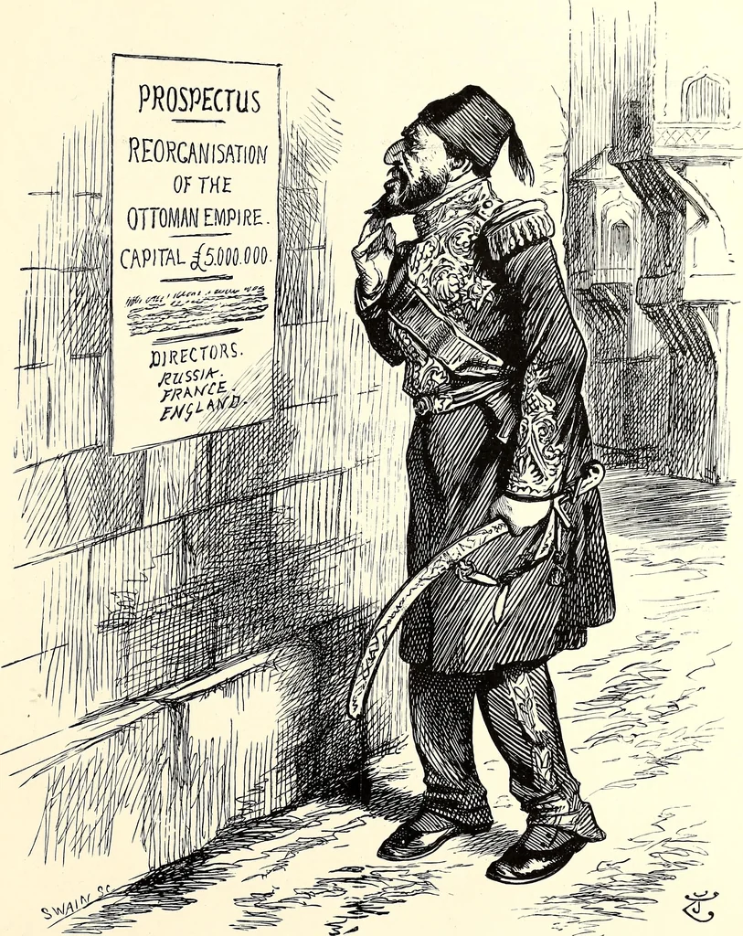 An illustration from Cartoons : Selected from the pages of "Punch", 1901, leaf 156