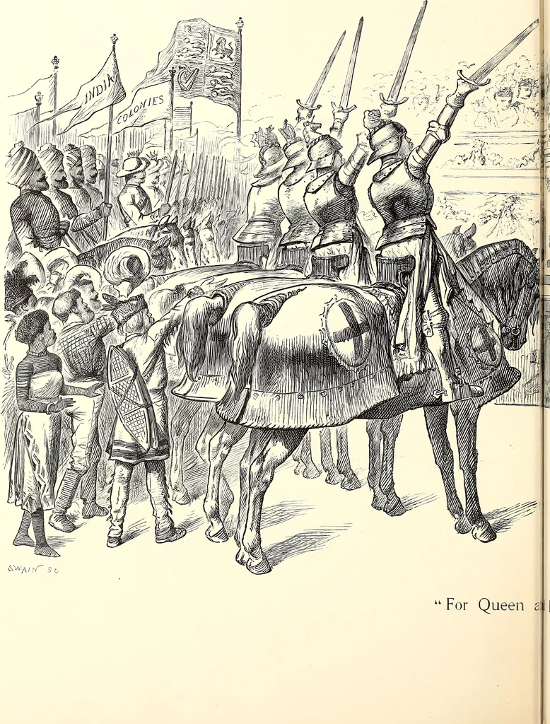 An illustration from Cartoons : Selected from the pages of "Punch", 1901, leaf 163