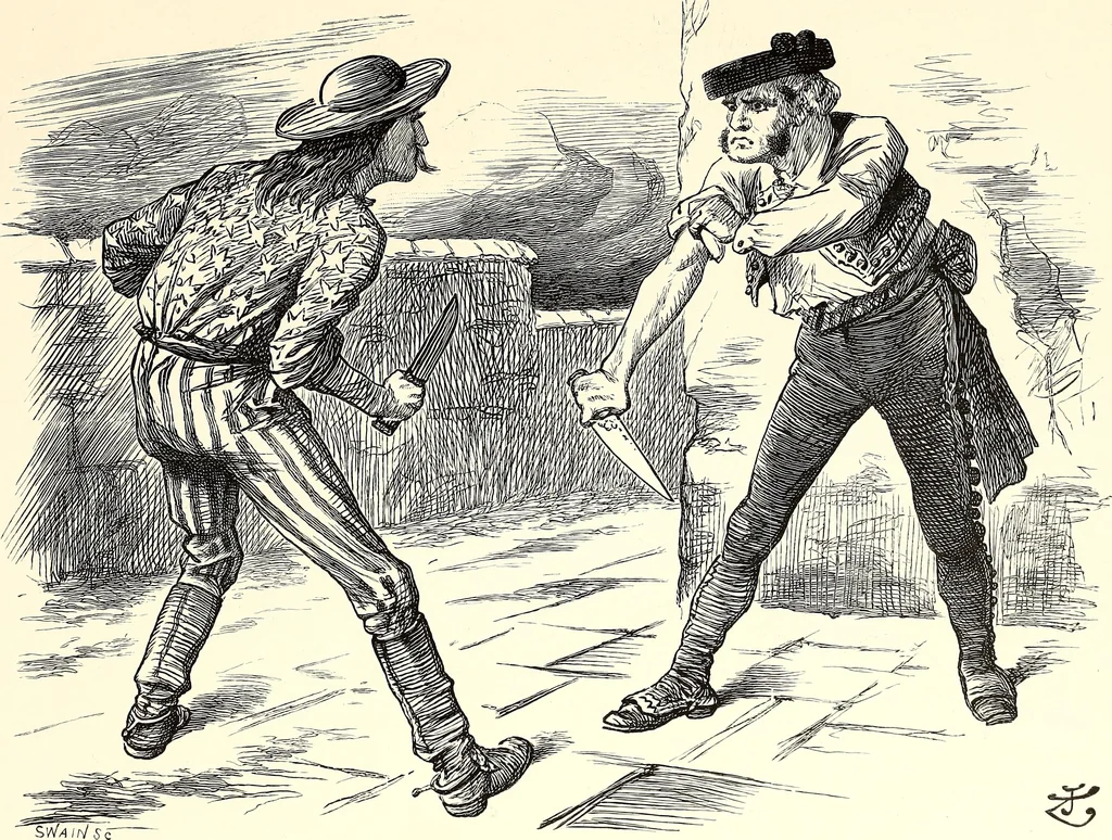 An illustration from Cartoons : Selected from the pages of "Punch", 1901, leaf 170