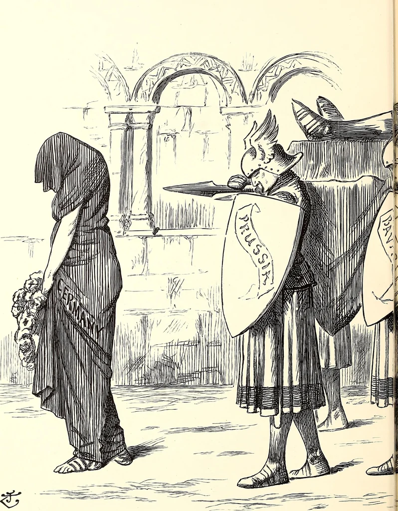 An illustration from Cartoons : Selected from the pages of "Punch", 1901, leaf 171