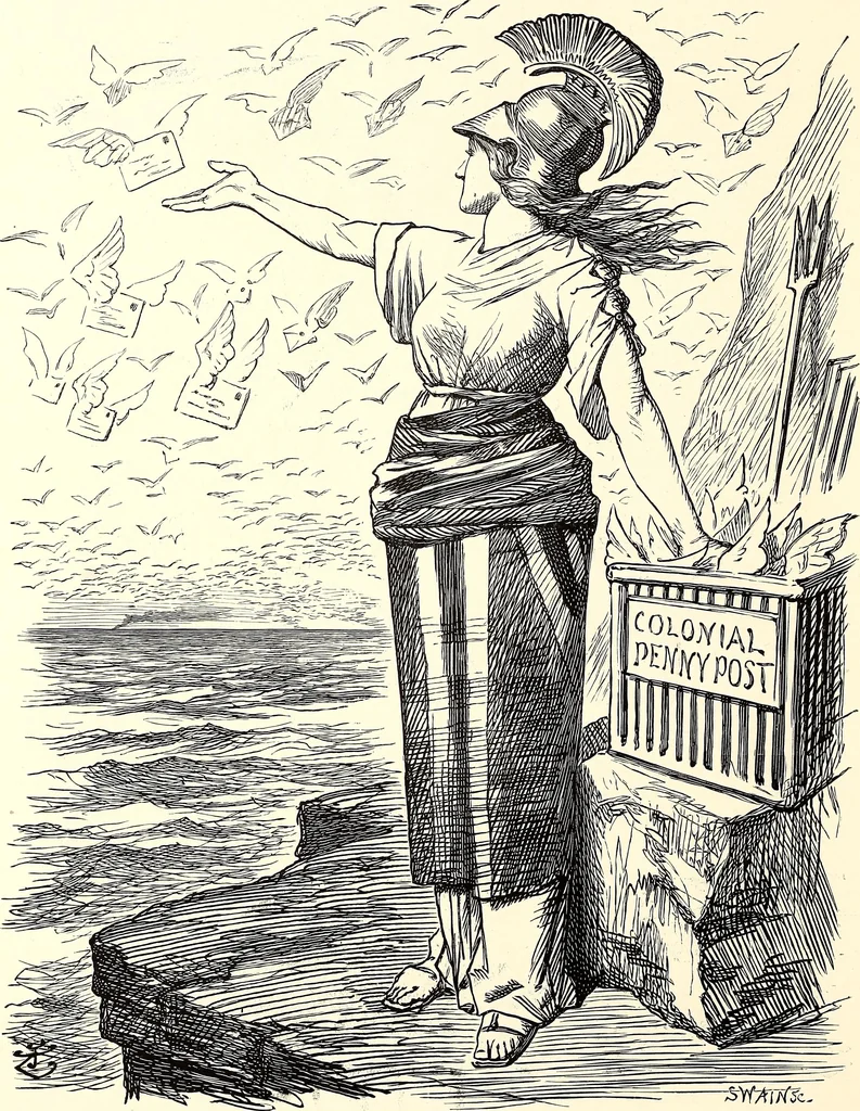An illustration from Cartoons : Selected from the pages of "Punch", 1901, leaf 179