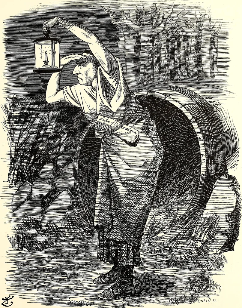 An illustration from Cartoons : Selected from the pages of "Punch", 1901, leaf 180