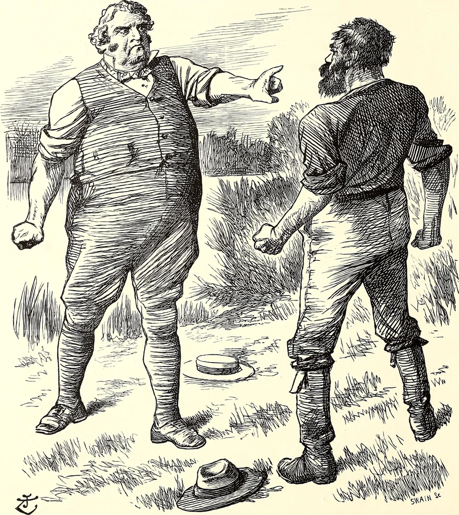 An illustration from Cartoons : Selected from the pages of "Punch", 1901, leaf 183