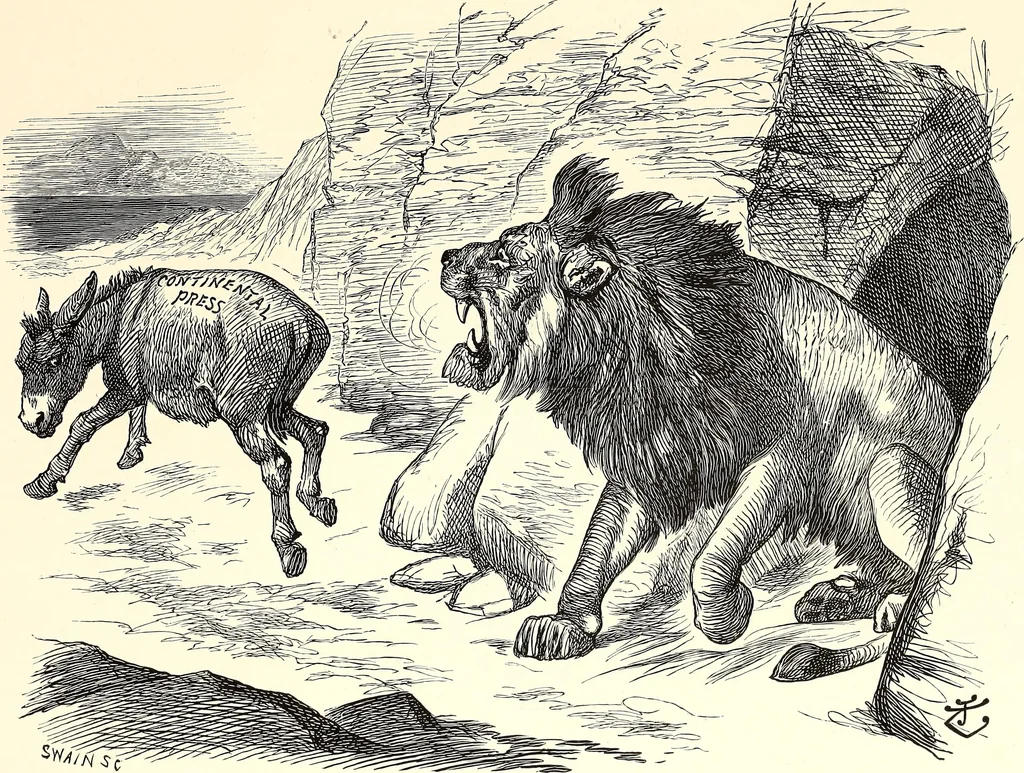 An illustration from Cartoons : Selected from the pages of "Punch", 1901, leaf 184