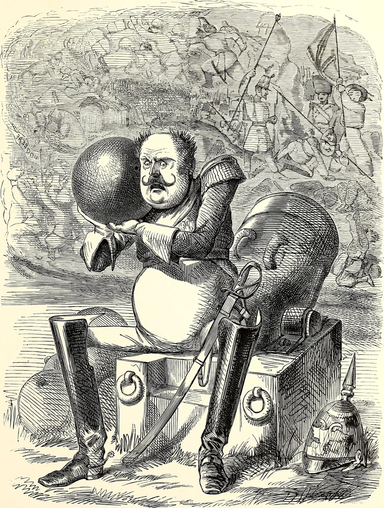 An illustration from Cartoons : Selected from the pages of "Punch", 1901, leaf 22