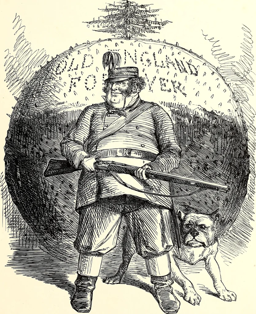 An illustration from Cartoons : Selected from the pages of "Punch", 1901, leaf 26