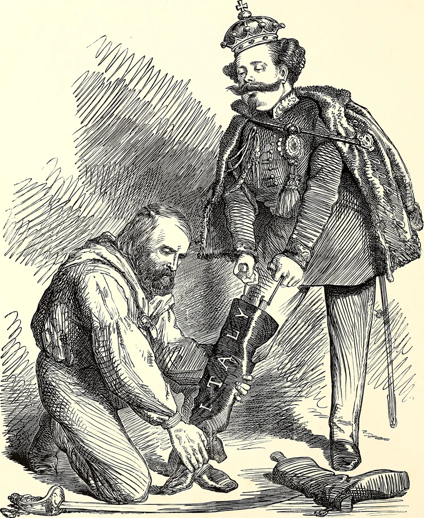 An illustration from Cartoons : Selected from the pages of "Punch", 1901, leaf 29